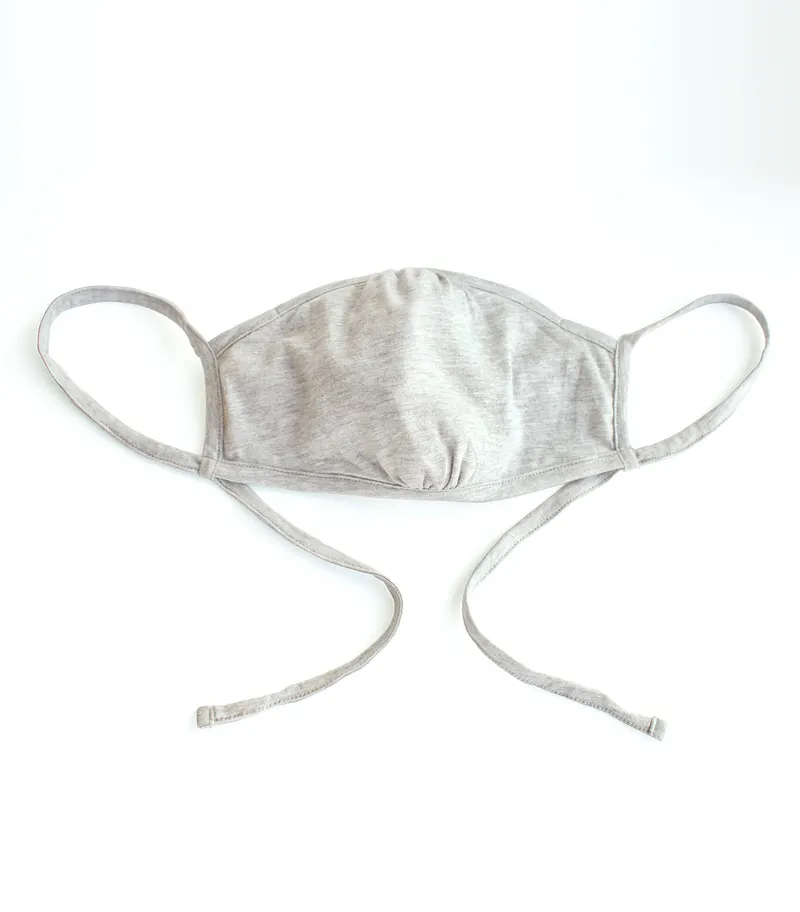 ATC™ EuroSpun® ATC™ EUROSPUN® MULTI-LAYER ADJUSTABLE FACE MASK — Athletic Heather