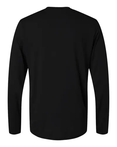 Under Armour Under Armour Men's Team Vanish Long Sleeve T-Shirt in Black/ White, back view