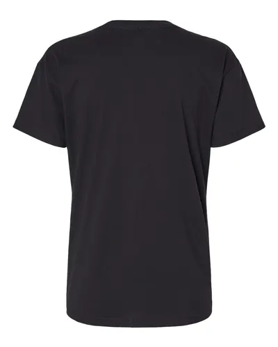 Next Level Next Level Women's Cotton Relaxed Tee in Black, back view