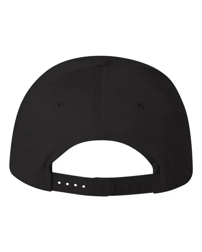 Valucap Valucap Lightweight Twill Cap in Black, back view