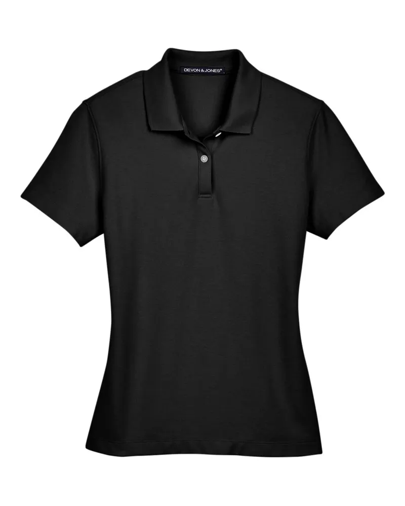 Devon & Jones Devon & Jones Women's DRYTEC20™ Performance Polo — Black