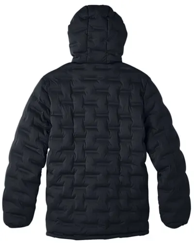 North End North End Men's UTK SubDown Loft Puffer Jacket in Black/ Carbon, back view