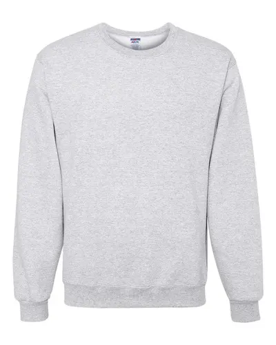 JERZEES JERZEES Unisex NuBlend® Crewneck Sweatshirt in Ash, front view