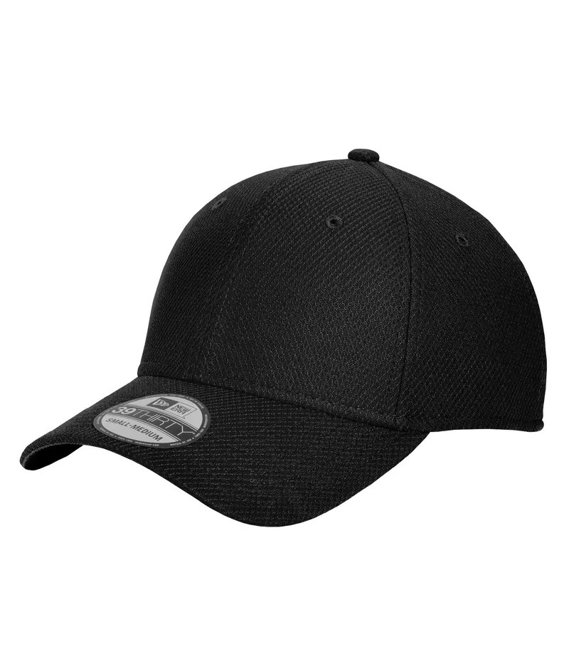 New Era® NEW ERA® 39THIRTY® DIAMOND ERA STRETCH CAP — Black