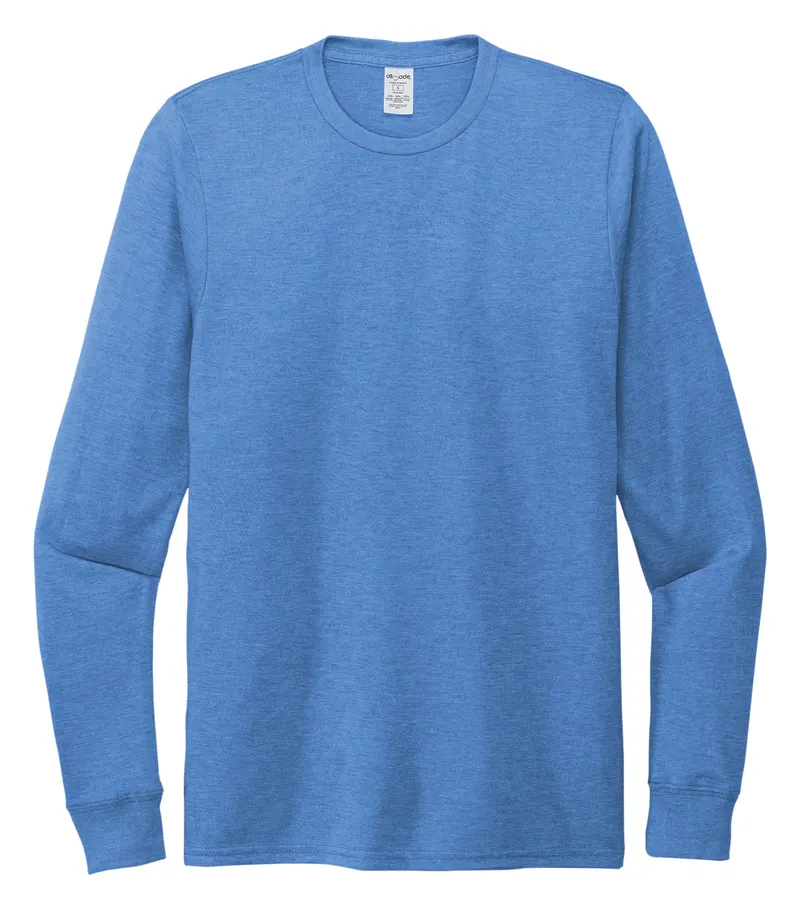 Allmade® ALLMADE® UNISEX TRI-BLEND LONG SLEEVE TEE — Azure Blue
