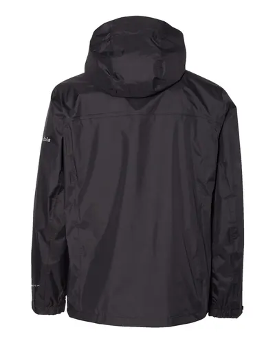 Columbia Columbia Men's Watertight™ II Rain Jacket in Black, back view