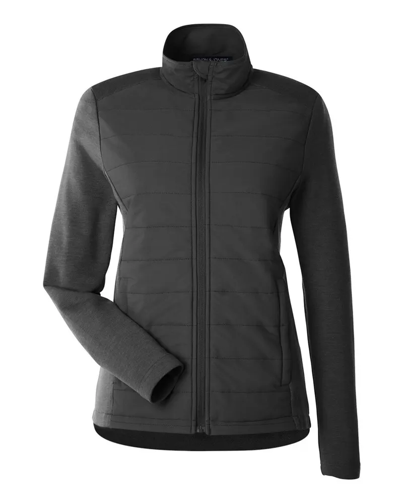 Devon & Jones Devon & Jones Women's New Classics® Charleston Hybrid Jacket — Black/ Melange Black