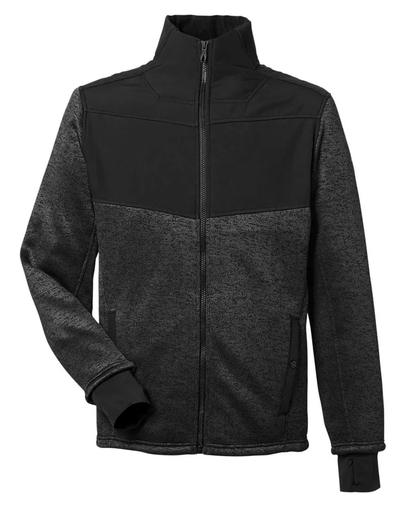 Spyder Spyder Men's Passage Sweater Jacket — Black Powder/ Black
