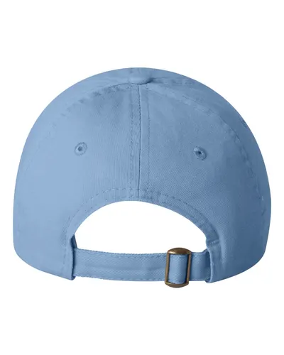 Valucap Valucap Youth Small Fit Bio-Washed Dad Hat in Baby Blue, back view