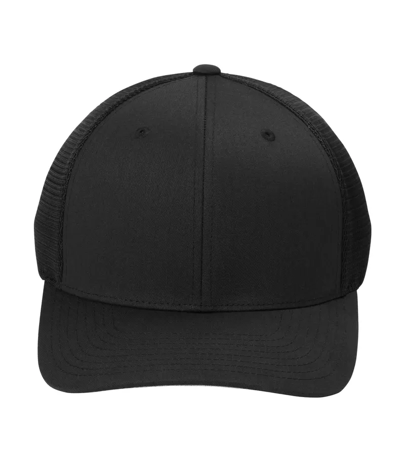 ATC™ Flexfit® ATC™ FLEXFIT 110® MESH BACK CAP — Black/Black