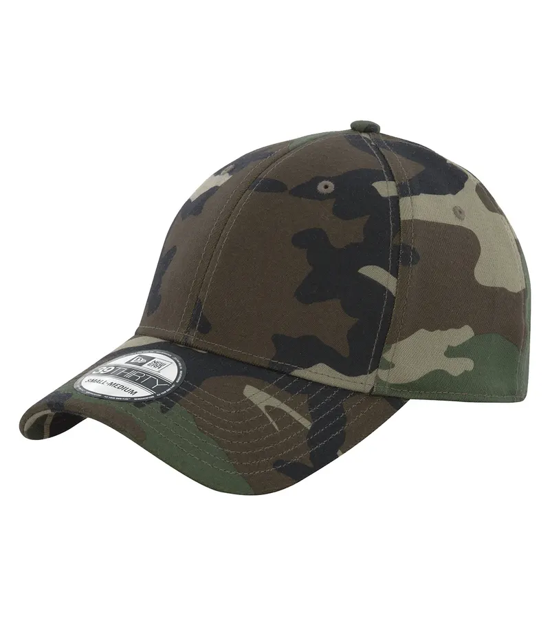 New Era® NEW ERA® 39THIRTY® STRUCTURED STRETCH COTTON CAP — Camo