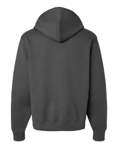 BELLA + CANVAS BELLA + CANVAS Unisex 10 oz. Heavyweight Hoodie Sweatshirt in Asphalt, back view