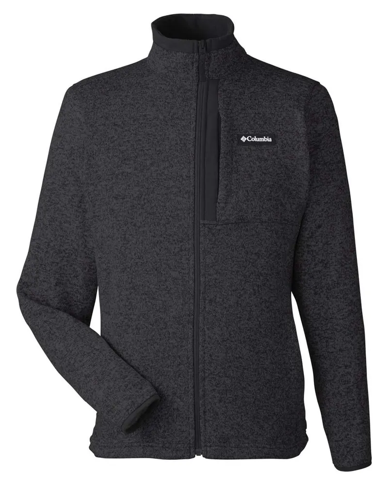 Columbia Columbia Men's Sweater Weather™ Full-Zip Jacket — Black Heather