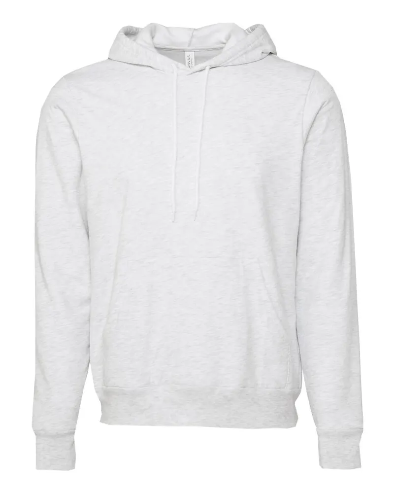 BELLA + CANVAS BELLA + CANVAS Unisex Sponge Fleece Hoodie Sweatshirt — Ash