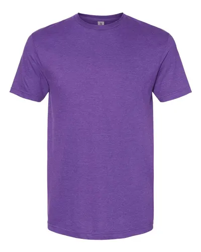 Gildan Gildan Unisex Softstyle® CVC T-Shirt in Amethyst, front view
