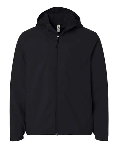 CORE365 CORE365 Men's Barrier All Season Jacket in Black, front view