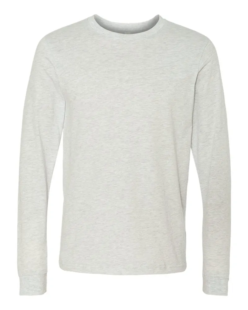 BELLA + CANVAS BELLA + CANVAS Unisex Jersey Long Sleeve Tee — Ash