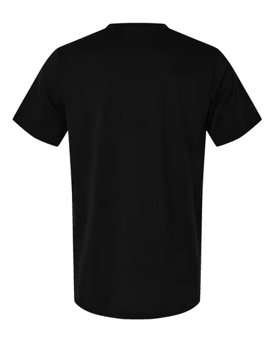 BELLA + CANVAS BELLA + CANVAS Unisex EcoMax Tee in Black, back view