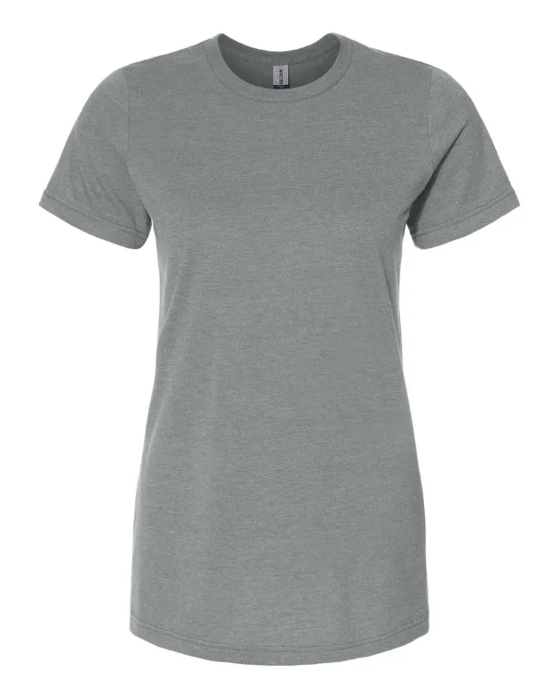 Gildan Gildan Women's Softstyle® CVC T-Shirt — Gunmetal