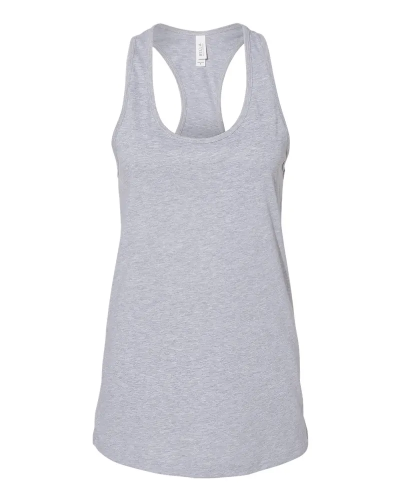 BELLA + CANVAS BELLA + CANVAS Women's Jersey Racerback Tank — Athletic Heather