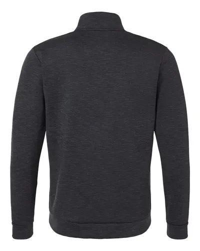 Under Armour Under Armour Men's Drive Midlayer Quarter-Zip Pullover in Black/ Black, back view